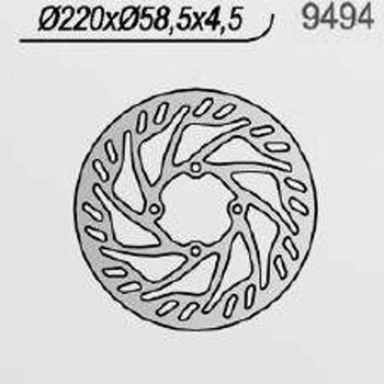 NG Brzdový kotúč NG 9494