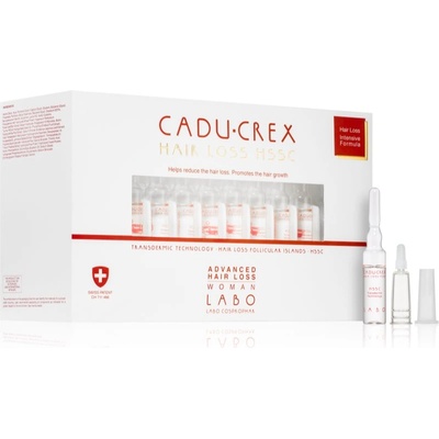 CADU-CREX Hair Loss HSSC Advanced Hair Loss грижа за косата за жени против напреднал косопад за жени 40x3, 5ml