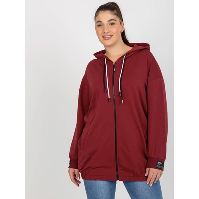 Mikina Essentials RV-BL-8277.28 vínová