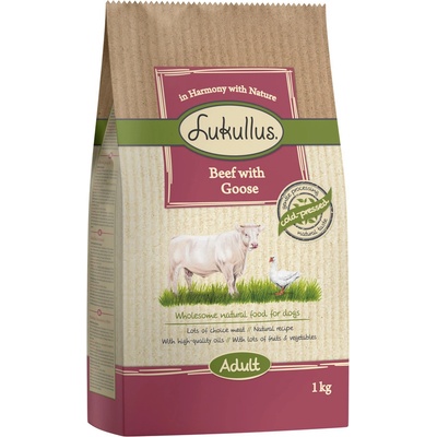Lukullus hovězí & husa 5 x 1 kg