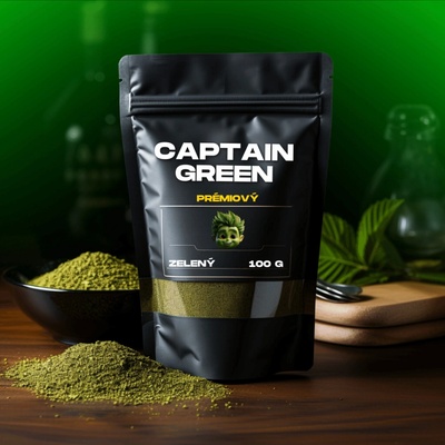 Captain Green zelený kratom prémiový 1000 g – Hledejceny.cz