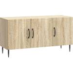 vidaXL ТВ шкаф Дъб сонома 99 x 34, 5 x 50 см Инженерна дървесина (894947)