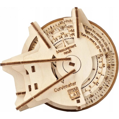 Ugears 3D puzzle STEM LAB Curvimeter 109 ks