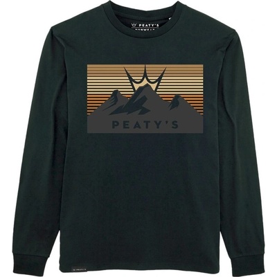 Peaty's Pubwear tričko 3 peaks Sunset/black