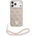 GUESS Калъф Guess 4G Strap Triangle Logo MagSafe за iPhone 17 Pro Max - розов (3666339526573)