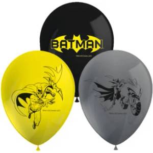 Procos Комплект латексови балони - Батман 6 бр