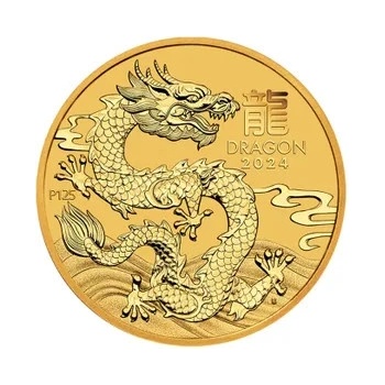 Perth Mint Lunární série III zlatá mince Rok Draka 1/10 oz