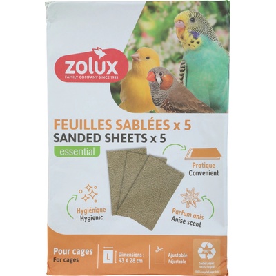 Zolux peiskové podložky 43x28 cm 5ks