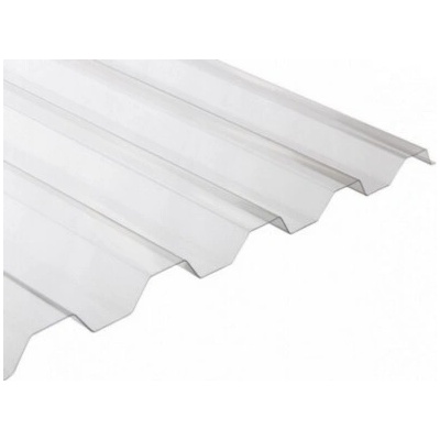 Lanit Plast Trapézový polykarbonát Marlon CSE Original TR 76/16 0,8 mm 1,06 x 6 m čirý 1 ks