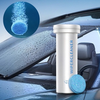 WiperCleaner Концентрирана течност за чистачки, ефервесцентни таблетки за предно стъкло 15бр. - WiperCleaner