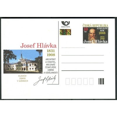 Česká pošta (2008) CDV 116 ** - Josef Hlávka