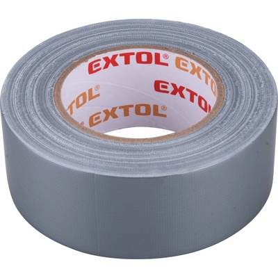 Extol Premium Lepiaca textilná univerzálna páska 50 mm x 50 m x 0,18 mm sivá 8856312