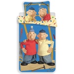 Jerry Fabrics Единично памучно детско спално бельо 140x200 cm Pat a Mat - Jerry Fabrics (18BS105)