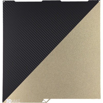 3DJAKE Плоча за вграждане от PET/PEI - въглерод - 256 x 268 mm (CARBP-256X268)