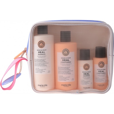 Maria Nila Head & Hair Heal Maria Nila Head & Hair Heal Shampoo šampón proti lupinám a vypadávaniu vlasov 100 ml + Maria Nila Head & Hair Heal Shampoo šampón proti lupinám a vypadávaniu vlasov 350 ml