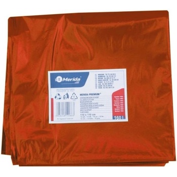 Merida pytle LDPE 40µm 160l 10ks červené