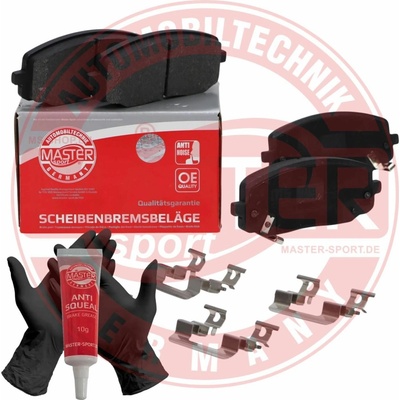 Sada brzdových platničiek kotúčovej brzdy MASTER-SPORT GERMANY 13046057762N-SET-MS