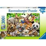 Ravensburger - Puzzle Exotic Animals Selfie XXL - 300 piese
