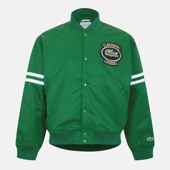Image 1 of Lacoste Яке Lacoste Men's Long Sleeve Varsity Jacket - Green