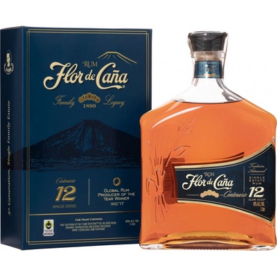 Flor de Cana Centenario 12y 40% 0,7 l (kartón)