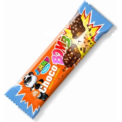 TAYAS JIMMY CHOCO BOMB NUGA CARAMEL CHOCOLATED BAR 40g