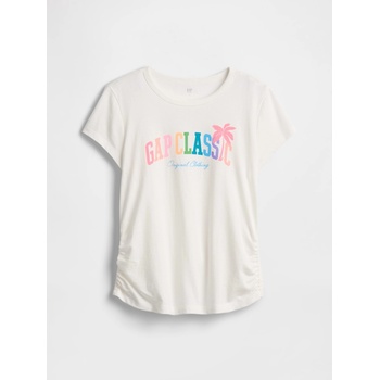 GAP Детска риза с логото на GAP GAP | Byal | Момичешки | S