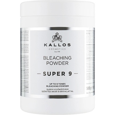 Kallos KJMN SUPER 9 bělící prášek 9 odstínů 500 g