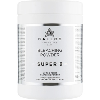 Kallos KJMN SUPER 9 bělící prášek 9 odstínů 500 g