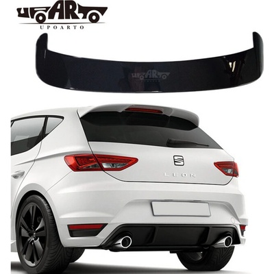Zadné krídlo SEAT LEON Lesklá čierna