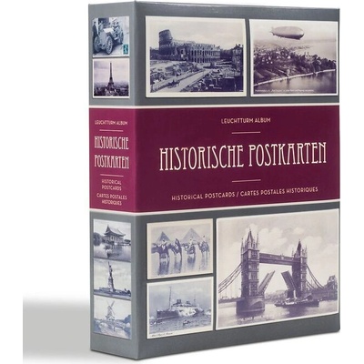 Leuchtturm Album na historické pohlednice - 200 pohlednic