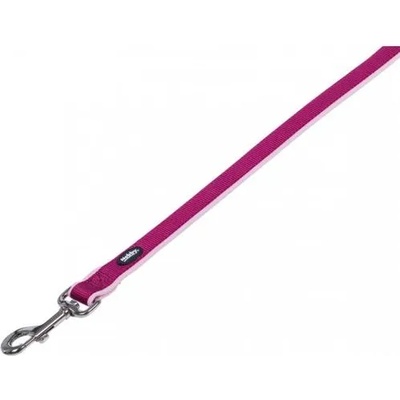 Nobby Повод classic preno nobby, найлон с неопренова подплата, малина/розов, ширина - 25-35 мм, дължина - 120 см, Германия - 80527-64