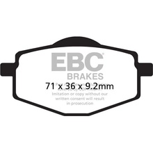 Brzdové destičky EBC FA101TT FA101TT