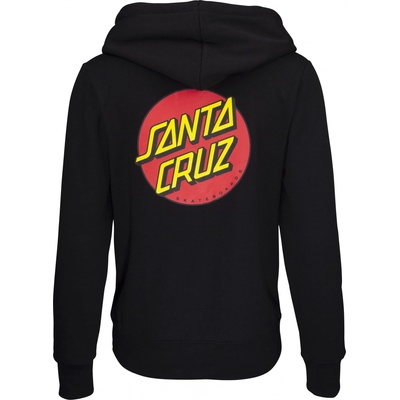 Santa Cruz Classic Dot Chest Hood Black
