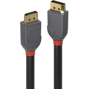 Lindy Кабел Lindy 36480, от DisplayPort(м) към DisplayPort(м), 0.5m, черен (36480)