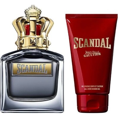 Jean Paul Gaultier Мъжки комплект Jean Paul Gaultier Scandal Pour Homme EDT 50 ml + душ гел 75 ml