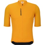 Scott Мъжка фланелка с къс ръкав за колоездене Scott Jersey Pro S/S Cycling jersey - Gleam Orange - размер XL (056-4071-0314)