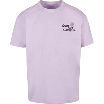 Mister Tee Тениска Surf Club California Oversized T-shirt lilac XXLUB-MP0008532-00145 - Тъмносив, размер XS