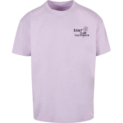 Mister Tee Тениска Surf Club California Oversized T-shirt lilac XXLUB-MP0008532-00145 - Тъмносив, размер XS