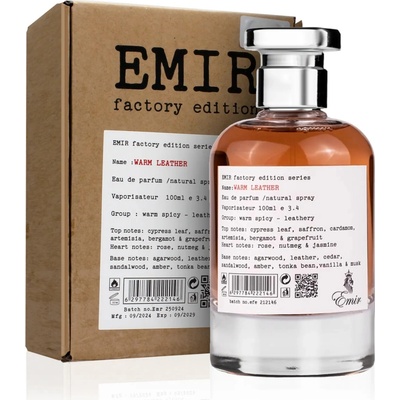 Emir Warm Leather Factory Edition parfumovaná voda unisex 100 ml