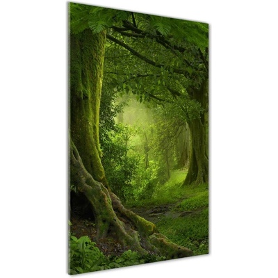 Vertikálny fotoobraz na skle Tropická džungle 50x100 cm