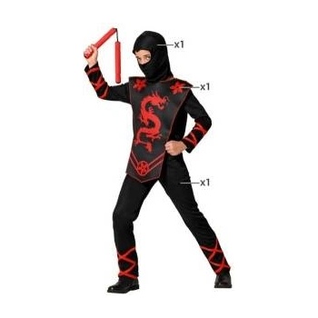 BigBuy Carnival Маскировъчен костюм за деца Нинджа Размер 7-9 години