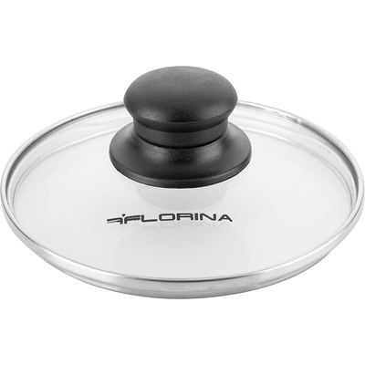 Florina Sklenená pokrievka s plastovým úchytom 14 cm