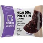 Born Winner Slim 50% High Protein Cookie [60 грама] Двоен шоколад с парченца