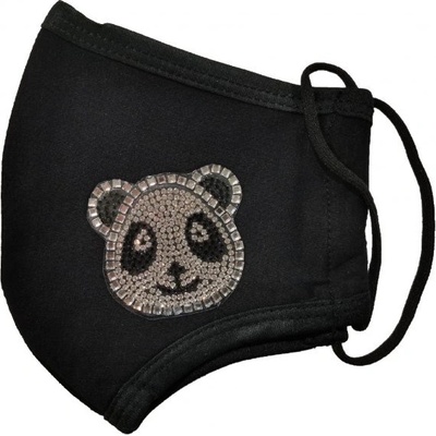 Maxpack rouška černá panda 1 ks