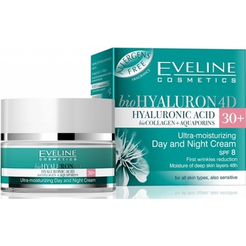 Eveline Bio Hyaluron 4D day+night cream 30+ - 50 ml