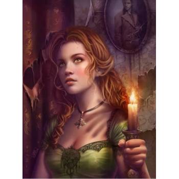 Image 1 of Grafika - Puzzle Ortega: By the Light of a Candle - 2 000 piese