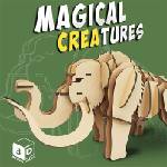 RAYA TOYS Дървен 3D пъзел Raya Toys - Magical Creatures: Мамут, 38 части (517123249) - ozone