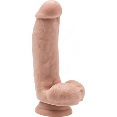 ToyJoy Get Real 6 Inch telové menšie dildo s prísavkou a semenníkmi 16,5 x 4,3 cm