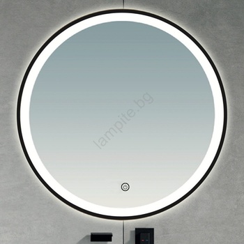 Brilagi - LED огледало за баня ASTI LED/19W/230V 60 см черно IP44 CRI 90 димируемо + CCT (BG3909)
