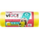 viGO! pytle na tříděný odpad 120 l LDPE 40 µm 8 ks žluté